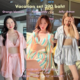 Cintage♡ CT1752 Vacation set by cintage729 🌴 #เซต3ชิ้น