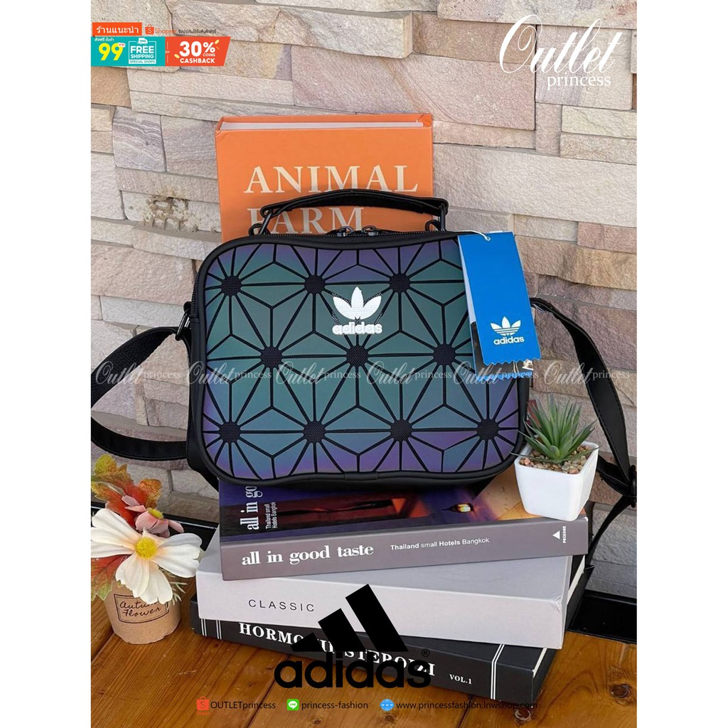 Adidas originals 3d mini airliner style shoulder bag sale