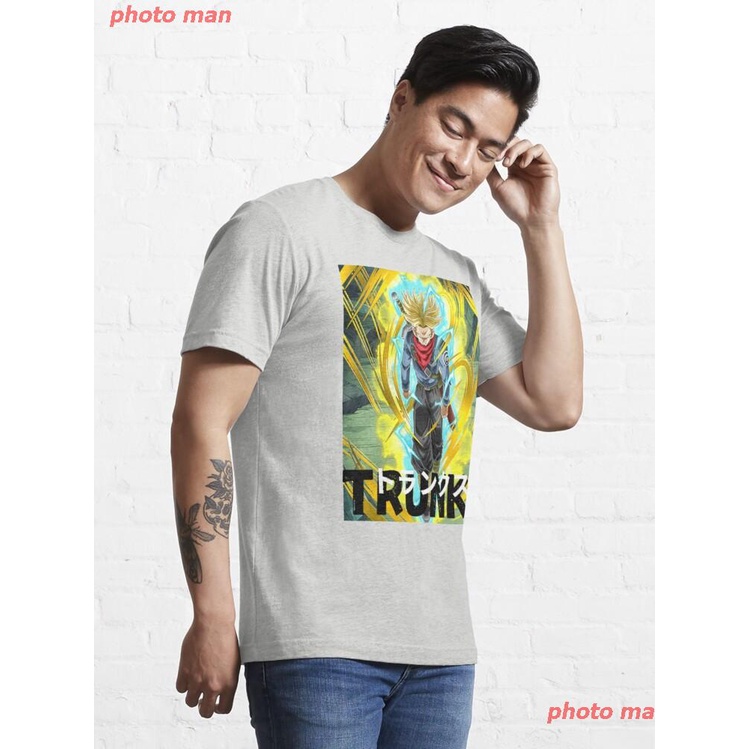 photo-man-dragon-ball-ดราก้อนบอล-trundks-dragon-ball-super-classic-t-shirts-essential-t-shirt-เสื้อคู่รัก-women