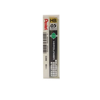 Pentel ไส้ดินสอกด Hi-Polymer (0.5มม./40ไส้) C205