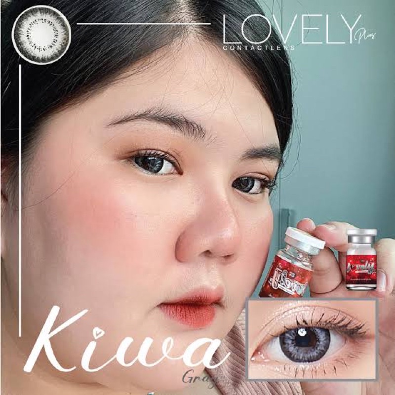 kiwa-gray-lovely-lens-ขนาดbig-บิ๊กอาย-คอนแทคเลนส์-bigeyes