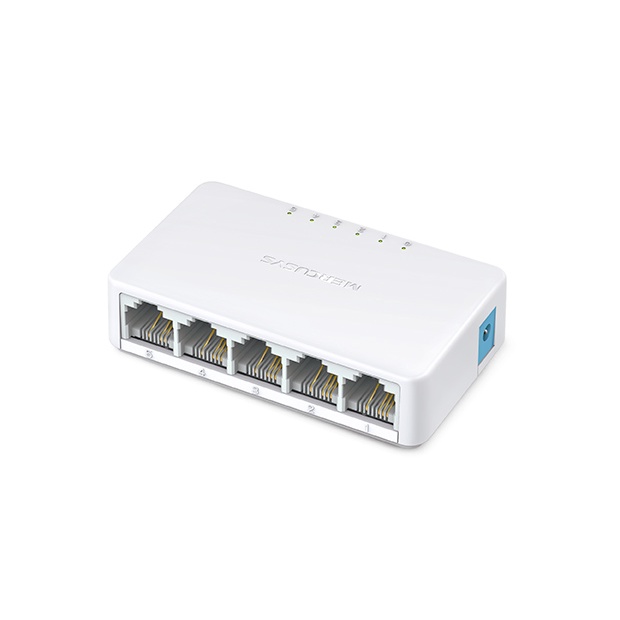 mercusys-ms105-5-port-10-100-mini-desktop-unmanaged-switch-สวิตซ์-ของแท้-ประกันศูนย์-1ปี