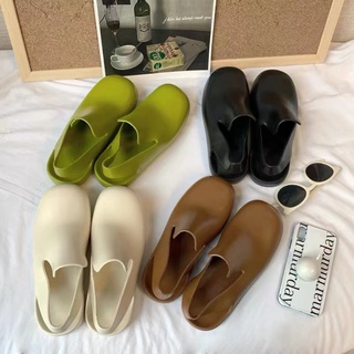 ราคาและรีวิวส่งจากไทย【TX-D989】🍓พร้อมส่ง!!z.zstore-แท้! size36-4รองเท้าแตะรัดส้นยางนุ่มนิ่มjelly ใส่สบายพื้นนิ่มมากสไตล์โคเรีย ฮิตสุด