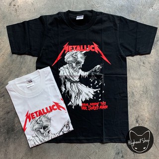 MT041 เสื้อยืดวงร็อค METALLICA เมทัลลิก้า เสื้อวง เสื้อยืดเมทัลลิกา เสื้อวินเทจ