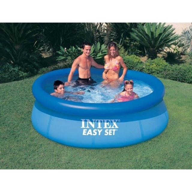 Intex สระอีซี่เซ็ต 8 ฟุต (244 ซม.) รุ่น 28110 - Blue | Shopee Thailand