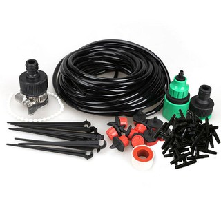 💖😍10m DIY Micro Drip Irrigation System Plant Self Watering Garden Hose Kits💯