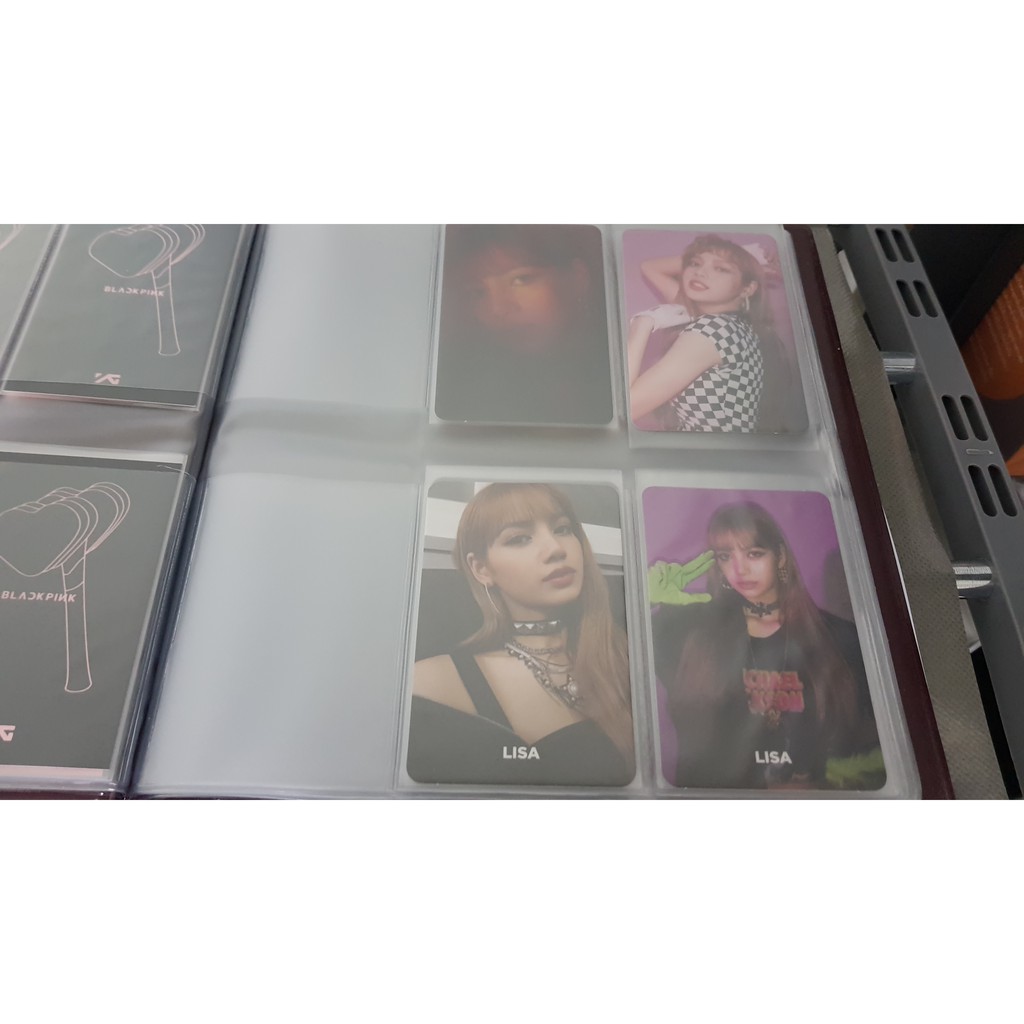 การ์ด ลิซ่า (Lisa) Blackpink อัลบั้ม SQUARE UP ของแท้ ครบ 4 ใบ (ราคารวม ...