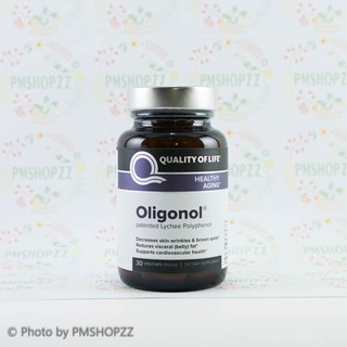 สินค้า [พร้อมส่ง] Quality of Life Labs, Oligonol, 100 mg, 30 VegiCaps