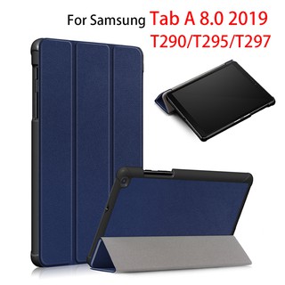Samsung Galaxy Tab A 8.0 T290/T295/T297 PU  Flip Stand Smart Case Cover