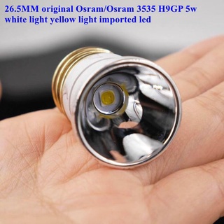 Osram 3838 H9GP 5w ลูกปัดโคมไฟ led นําเข้า 26.5 มม. 501B 502B SureFire 6P 9P
