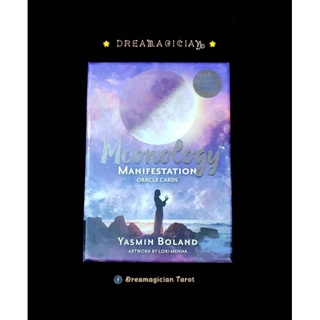 Moonology Manifestation Oracle ไพ่ออราเคิลแท้ลดราคา ไพ่ออราเคิล ไพ่ยิปซี ไพ่ทาโร่ต์ Tarot Oracle Card Deck