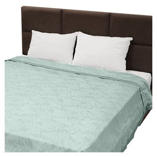 ผ้าคลุมเตียง ผ้าคลุมเตียง 6 ฟุต HOME LIVING STYLE BI FERN สีเขียว อุปกรณ์เสริมเครื่องนอน ห้องนอนและเครื่องนอน BED COVER