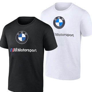 [S-5XL] เสื้อยืด พิมพ์ลายโลโก้ BMW Motorsport Formula 1 BMW MMS ESS สไตล์คลาสสิก สําหรับผู้ชาย