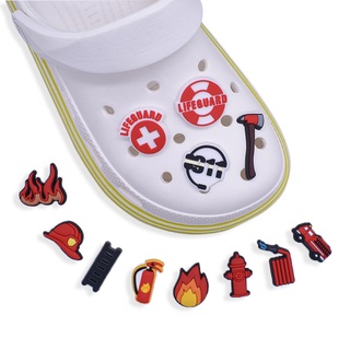 Crocs Jibbitz Fire DIY จี้รูปรองเท้า