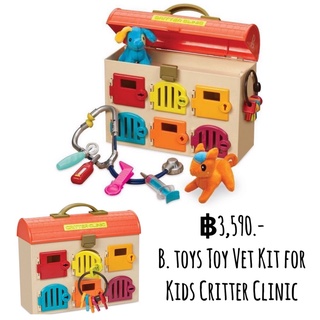 B. toys Toy Vet Kit for Kids Critter Clinic