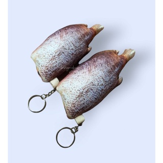พวงกุญแจปลาสลิดแดดเดียว ไม่มีแดดก็อร่อยได้ เป็นของชำร่วย ของฝาก ดีไซน์ทันสมัย