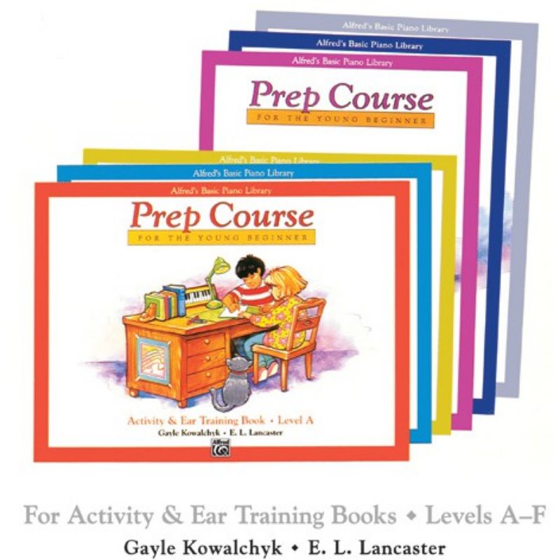 Prep course (Lesson, theory, solo, activity & ear training, technic ...
