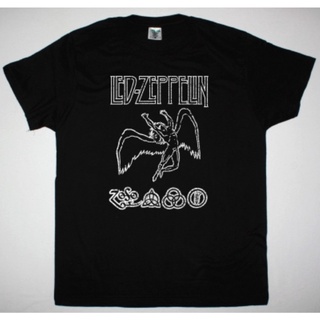 เสื้อยืดวินเทจเสื้อเชิ้ต Gildan | Zeppelin ไฟ Led สําหรับติดรถยนต์S-5XL