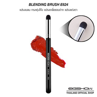 (โค้ด LY8QW ลดเพิ่ม 40.-) แปรงเบลนทรงพุ่มโค้ง เกลี่ยขอบปาก แต่งตา  EIGSHOW BLENDING E824