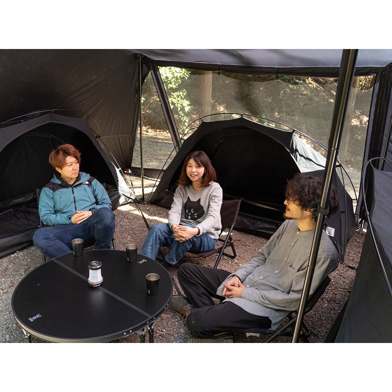 DOD - Fukadume Kangaroo Tent(SS) Black / Tan / T1-838-BK / T1-838