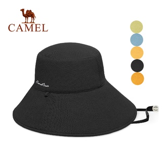 ภาพหน้าปกสินค้าCamel หมวกกันแดด สไตล์ชาวประมง สําหรับผู้หญิง กลางแจ้ง ซึ่งคุณอาจชอบสินค้านี้
