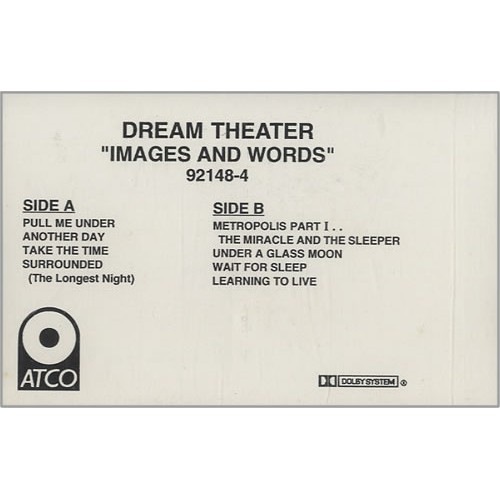 ซีดีเพลง-cd-dream-theater-1992-images-and-words-แนวเพลง-progressive-rock-ในราคาพิเศษสุดเพียง159บาท