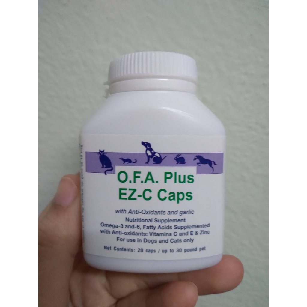 dermapet-o-f-a-plus-ez-c-caps-eicosacaps-เขียวม่วง-วิตามินบำรุงขนและผิวหนัง