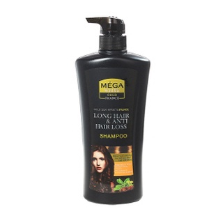 Mega White Long Hair & Anti Hair Loss Shampoo 600มล.