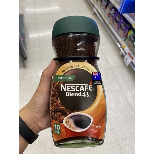 พร้อมส่ง-nescafe-blend-43-espresso-250-g-เนสกาแฟ-เบลนด์-43-เอสเพรสโซ-คอฟฟี่-กาแฟสำเร็จรูป-250-กรัม-กาแฟสำเร็จรูป-กาแฟ