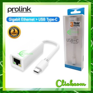 Prolink USB-C TO Ethernet LAN MP402-V1