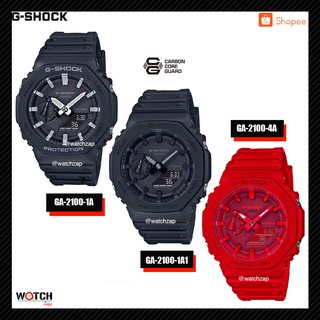 สินค้า Casio G-Shock นาฬิกาข้อมือผู้ชาย สายเรซิ่น รุ่น GA-2100 SERIES GA-2100-1A,GA-2100-1A1,GA-2100-4A, GA-2110ET GA-2100SKE