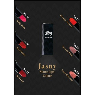 jasny-matte-lips-colour-ลิปแจสนี่-โปรลดแหลก-1ชิ้น