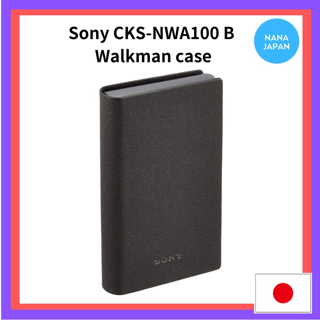 ส่งตรงจากญี่ปุ่น-เคสโทรศัพท์มือถือ-แบบนิ่ม-ลาย-sony-cks-nwa100-b-walkman-สีดํา-สําหรับ-nw-a100-cks-nwa100-b