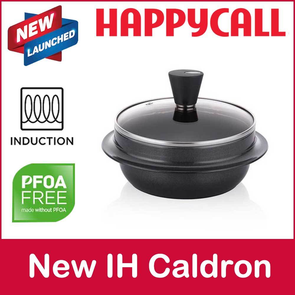 happycall-sodam-titanium-induction-ih-caldron-pot-16cm