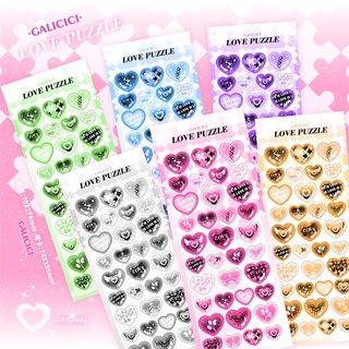 ภาพหน้าปกสินค้าGaLiCiCi Stickers สติ๊กเกอร์ทำเอง/สติ๊กเกอร์บอกรัก/สติ๊กเกอร์เลเซอร์ ที่เกี่ยวข้อง