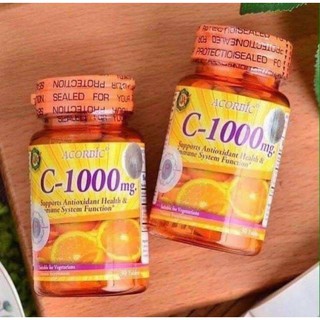 Acorbic C-1000 mg. อคอร์บิค วิตามิน ซี 1,000 มก