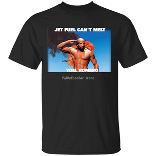 เสื้อยืดสีขาวเสื้อยืด พิมพ์ลาย Jet Fuel CanT Melt Yoel Romero แฟชั่นฤดูร้อน สําหรับผู้ชาย ไซซ์ M - 3XlS-4XL