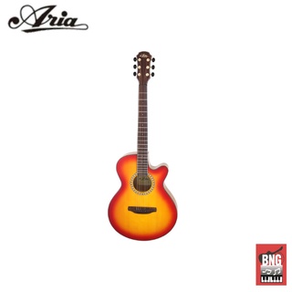 ARIA TG-1 CS กีตาร์โปร่ง แอเรีย สีเชอรรี่เบิร์ส Acoustic Guitars *แถมที่ขันคอ, ตารางคอร์ด, ปิ๊กกีตาร์