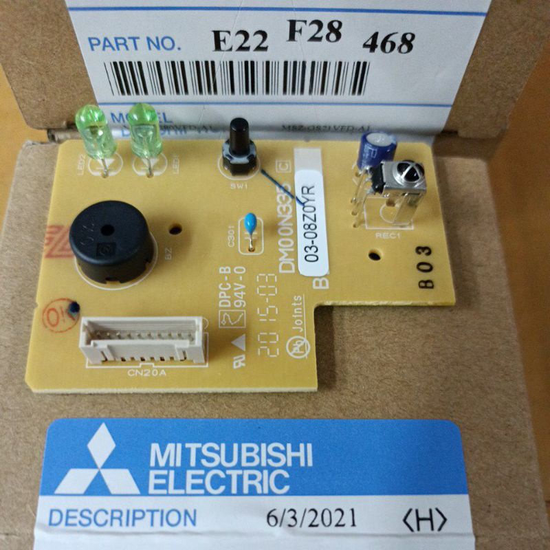 900311-แผงรับ-สัญญาณแอร์ยี่ห้อ-mitsubishi-e22f28468