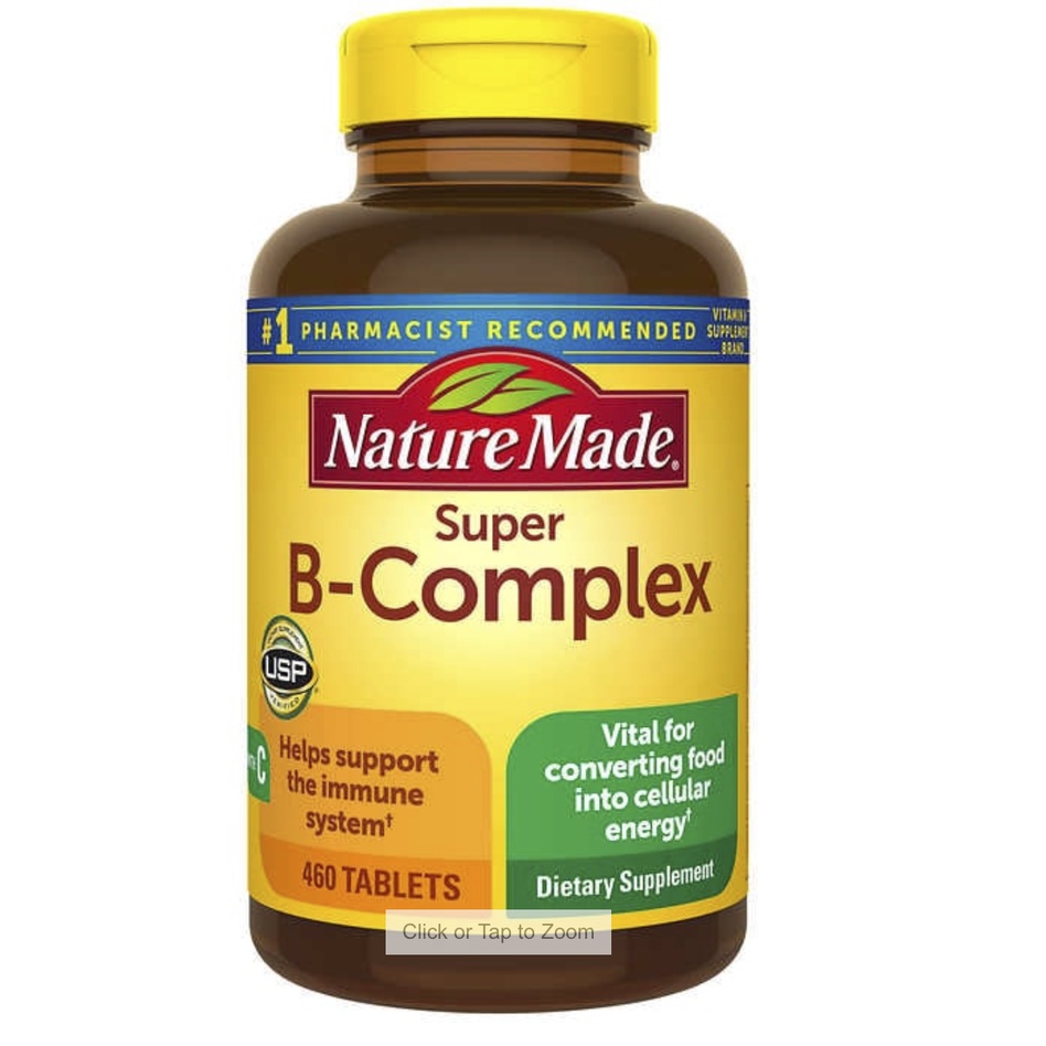 ภาพหน้าปกสินค้าพร้อมส่งทันที Nature Made Super B-Complex 460 Tablets วิตามินบี ซุปเปอร์บี จากร้าน beautythaithai บน Shopee