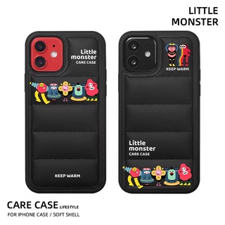 Little~ เคสโทรศัพท์มือถือ ลายมอนสเตอร์ดาวน์ สําหรับ Apple Iphone 12 13promax 11 Xs Xr