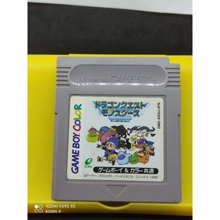 ตลับแท้ Gameboy Dragon Quest Monster ใช้งานได้ปกติ สินค้าดี ไม่มีย้อมแมว