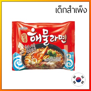 บะหมี่กึ่งสำเร็จรูป PALDO รสทะเล สินค้านำเข้า พาลโด รัมยอน Haemul Ramyun