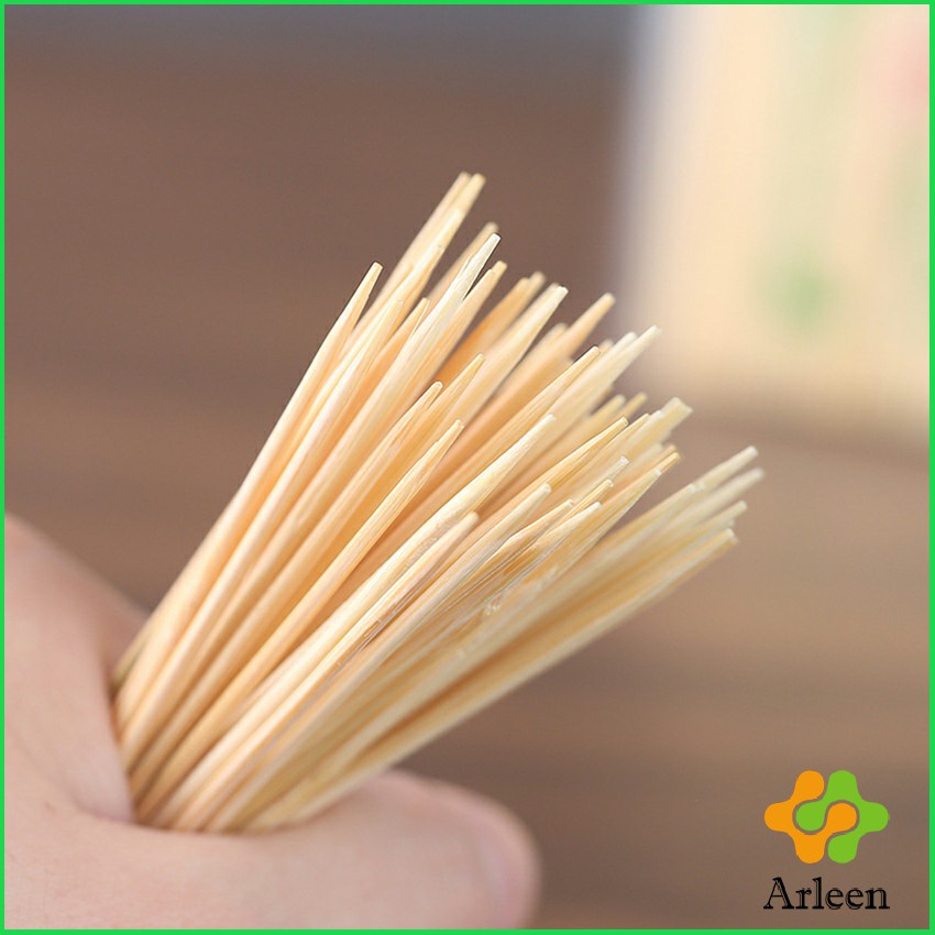 arleen-ไม้จิ้มฟัน-ไม้จิ้มฟันทำจากไม้ไผ่ผ่านการอบอย่างดี-toothpick
