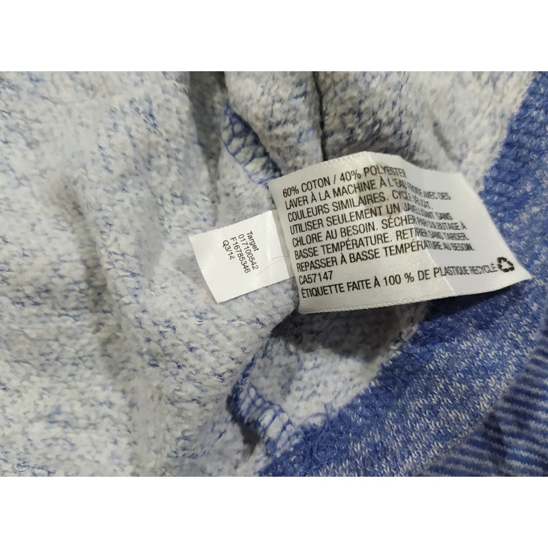 mossimo-supplyเสื้อสเวตเตอร์มีฮู้ด-มีที่อุ่นคอ-สีฟ้า-ไซส์-36-40-สภาพเหมือนใหม่-unisex