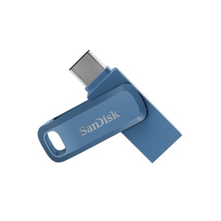 ภาพขนาดย่อของภาพหน้าปกสินค้าSanDisk Ultra Dual Drive Go USB Type-C 256GB Navy blue (SDDDC3-256G-G46NB, สีน้ำเงิน) จากร้าน sandisk_thailand_officialshop บน Shopee ภาพที่ 2