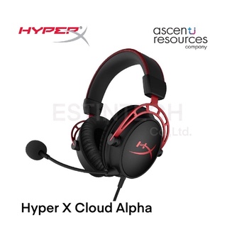 HEADSET (หูฟัง) HyperX Cloud Alpha Gaming Headset ของใหม่ประกัน 2ปี
