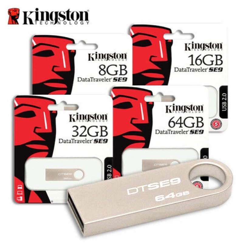 kingston-แฟลชไดรฟ์-usb-2-0-3-0-3-1รุ่น-se9ใหม่2gb-4gb-8gb-16gb-32gb-64gb-128gb