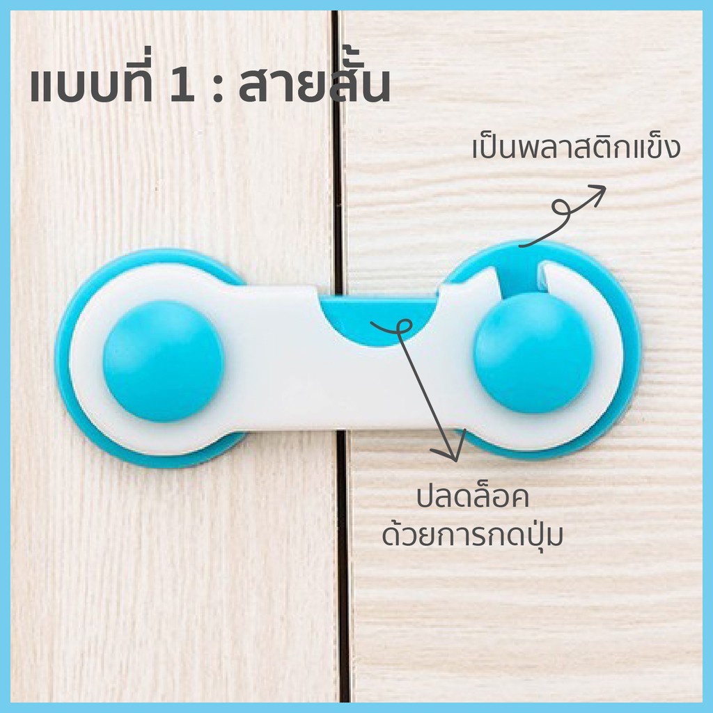 ภาพหน้าปกสินค้า(B89ETDMC ลด20%) ที่ล็อคลิ้นชักที่กันตู้หนีบและอุดปลั๊กกันแหย่มีหูจับ อุปกรณ์เพื่อความปลอดภัยสำหรับเด็ก A22 จากร้าน miho312021 บน Shopee