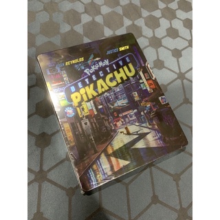 (Steelbook) Blu-ray แท้ 3d/2d เรื่อง Pikachu มือ 1 กล่องเหล็ก เสียงไทย บรรยายไทย